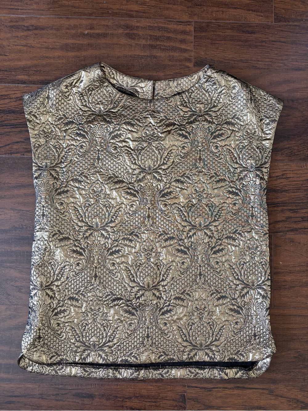 Zadig & Voltaire Tribu dore deluxe top size M